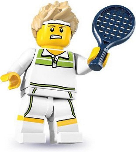 Lego minifigur 8831 tennis - lego,