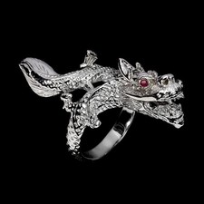 925 Sterlingsilber Ring Rund