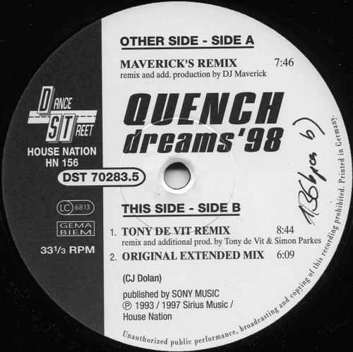 Quench dreams 98 house - quench,