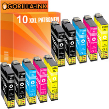 Patronen für Epson T1281-1284 XXL Stylus Office S22 SX125 SX440 SX420W BX305F