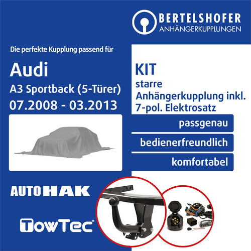 Für audi sportback typ - für, a3