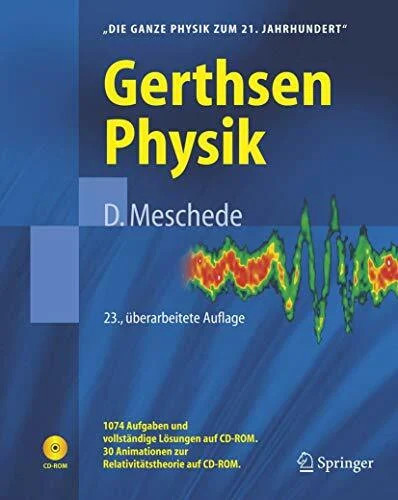 Gerthsen physik inkl - physik,, cd-rom