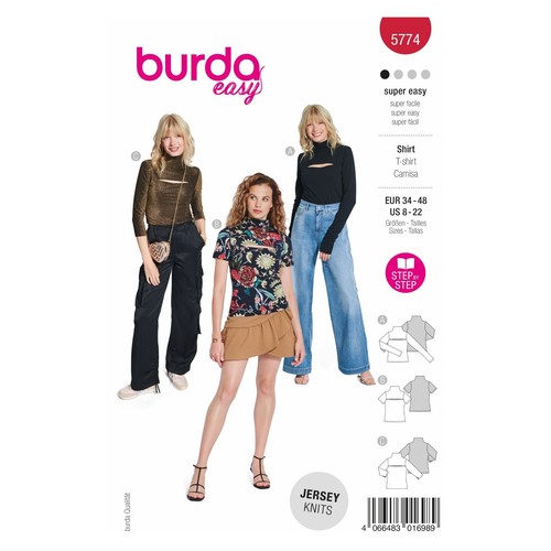 Burda easy schnittmuster - burda,