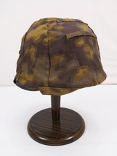 Wehrmacht Helmbezug Stahlhelm Rauchtarn Helmtarnbezug