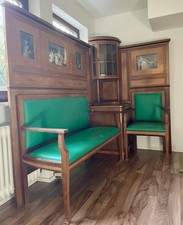 Antike Sitzgruppe Eckbank