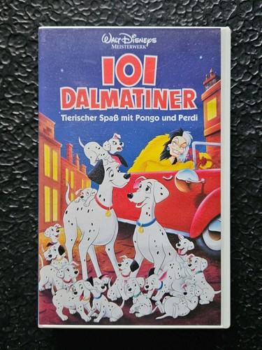101 dalmatiner vhs kassette - vhs,