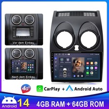4+64G Carplay Für Nissan Qashqai J10 2007-2015 Autoradio Android 13 RDS GPS Navi