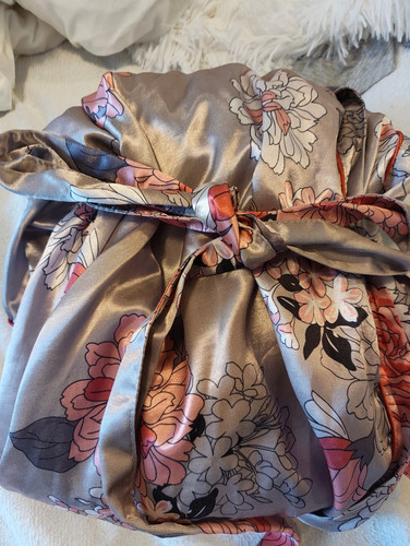 Edler satin kimono - satin,