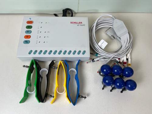 Ekg gerät schiller 104 - ekg,