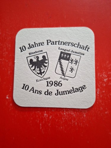 Bierdeckel 1986 sinsheim - 1986,