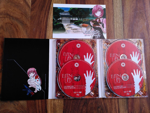 Elfen lied anime dvd - elfen, /