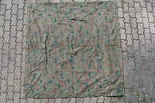 orig. Zeltbahn / Poncho Regenumhang -  Blumentarn - NVA DDR - guter Zustand