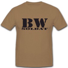 BW Soldat Bundeswehr BW Gefreiter Offizier Feldwebel Elite - T Shirt #5222