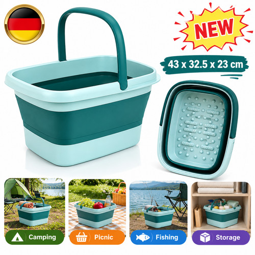 Faltbar fußwanne mit - faltbar,