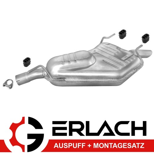 Endschalldämpfer für saab - endschalldämpfer,