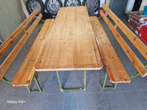 Klappbare bierzeltgarnitur - klappbare,