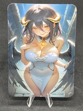 Albedo Sexy Card/ ACG Card /Anime Card / Sexy Waifu / Waifu Card