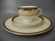 Wedgwood Kaffeegedeck CORNUCOPIA Cream colors Tasse UT Kuchenteller England