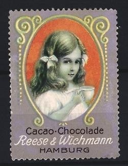 Reklamemarke hamburg - reklamemarke,