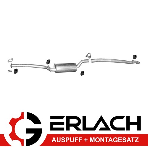 Auspuff für volvo s40 v50 - auspuff,