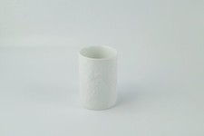 AK-Kaiser Porzellan große Bisquit-Tischvase Vase - Vögel Vogel Dekor - H: 10 cm