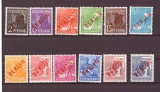 Briefmarken Berlin-West 1949 Mi Nr. 21-34 * postfrisch