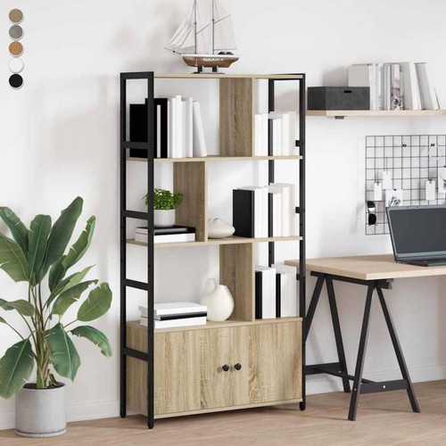 Industrial bücherregal holz - bücherregal,