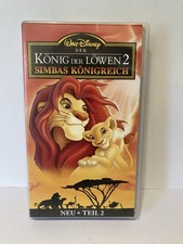 König der Löwen 2 VHS Film Walt Disneys Meisterwerk Original