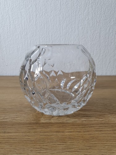 Kugelvase geschliffenes glas - kugelvase,