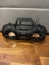 AEG Ghettoblaster Bassradio mit CD, USB, AUX, SD-Anschluss und Bluetooth
