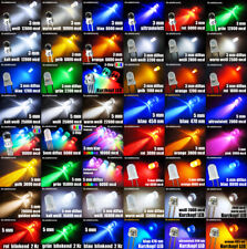 1,8mm 2mm 3mm 4,8mm 5mm LED AUSWAHL mit Widerstand klar matt auto RGB weiß
