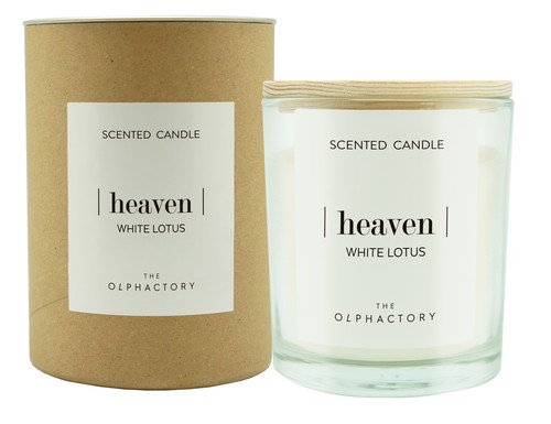 Duftkerze heaven white lotus - duftkerze,