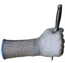 Stechschutzhandschuhe Kettenhandschuh Sicherheits-Handschuh Metzger L Edelstahl