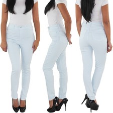 Damen High Waist Jeans Hose