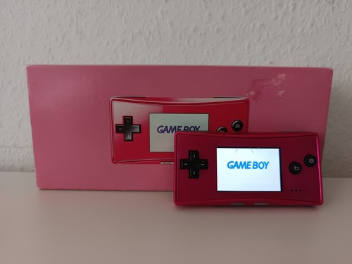 Gameboy micro nintendo pink - gameboy,
