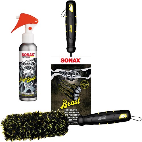 Sonax mikrofaser felgenbürste - mikrofaser,