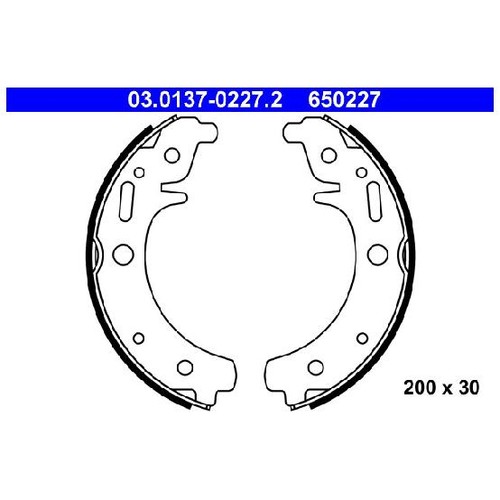 Bremsbackensatz 23995937 vorne