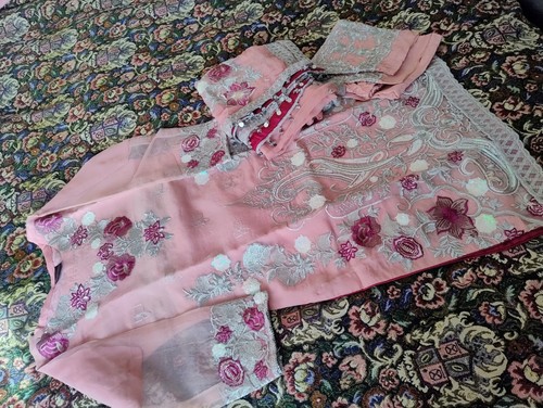 Shalwar kameez chiffon - shalwar,