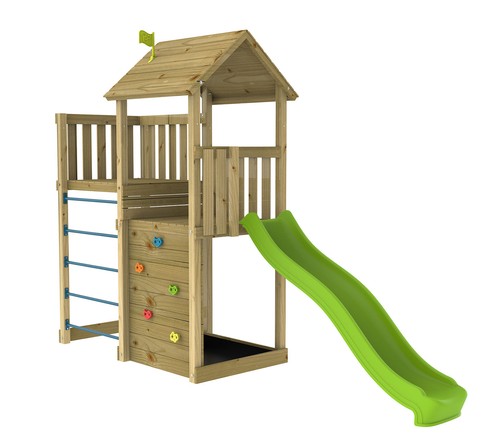 Holz spielturm wolkenkratzer - holz, 2