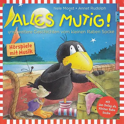 Kleiner rabe socke - rabe, alles