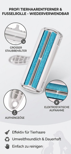Tierhaarentferner fusselrolle - tierhaarentferner,