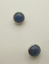 Kyanit - Ohrstecker,  Ohrringe, Ohrhänger   Edelstahl