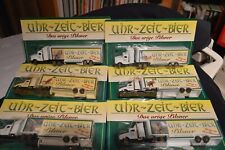 6 Modelle Lkw Bierlaster Neu , "Uhr-Zeit-Bier-"
