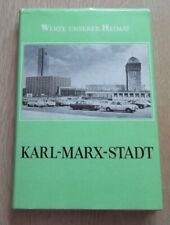 Buch "Karl-Marx-Stadt" Werte unserer Heimat 1979 + Faltplan und Schutzumschlag