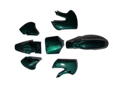 Mini Bike Verkleidung Pocketbike Crosser Minibike Dirtbike Satz Modell 29 Grün