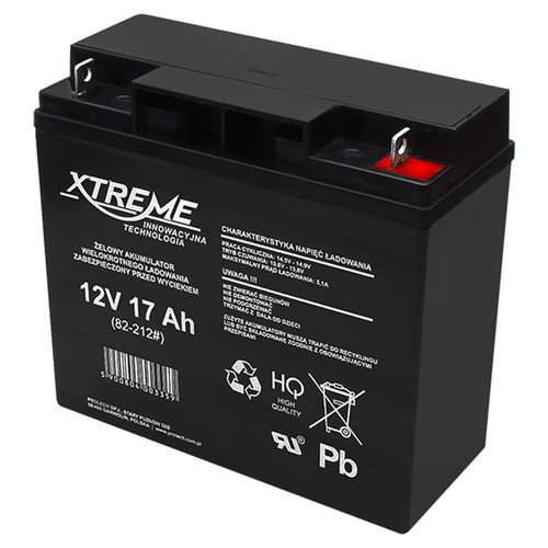 Universal akku 12v 17ah xtreme - universal,