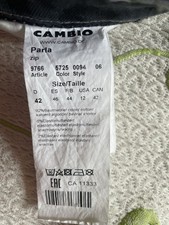 CAMBIO Parla Damen super Stretch Jeans Hose Slim Skinny  42  Grau schwarz