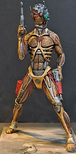 Custom cyborg eddie figure - 7",