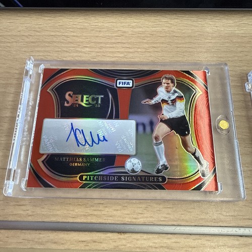 Matthias sammer red autogramm - sammer,