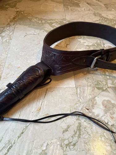 Western gun holster - gun, gürtel